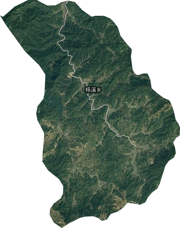 楊溪鄉衛星圖