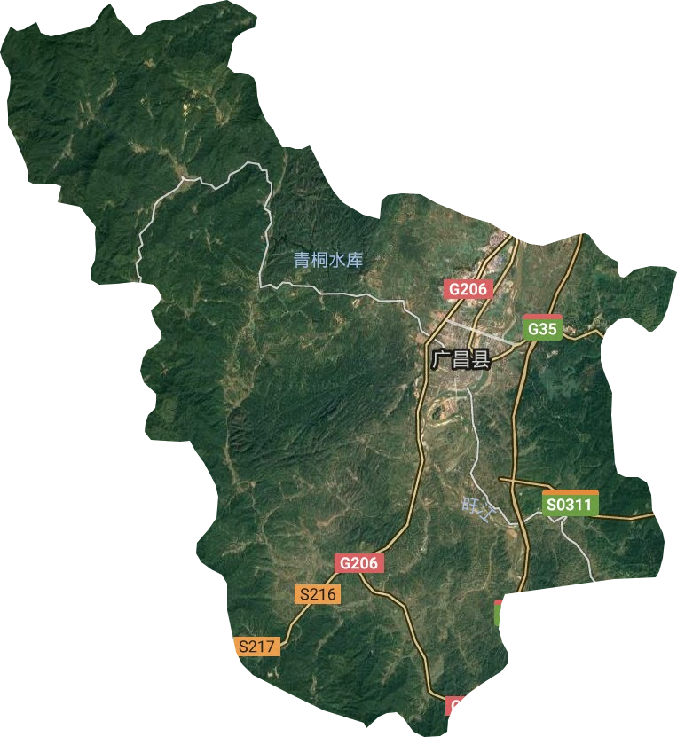 旴江鎮(zhèn)衛(wèi)星圖