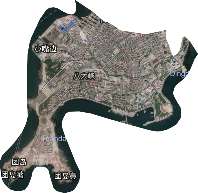 八大峽街道衛(wèi)星圖
