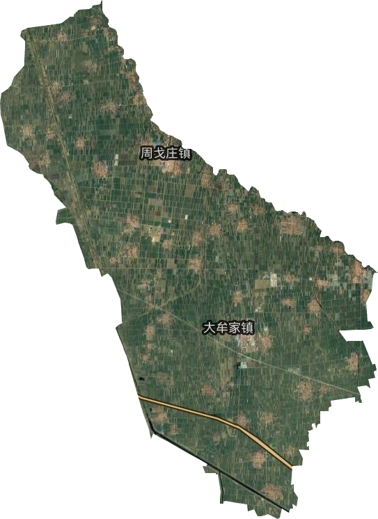 大牟家鎮(zhèn)衛(wèi)星圖