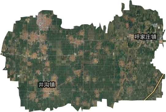 井溝鎮衛星圖