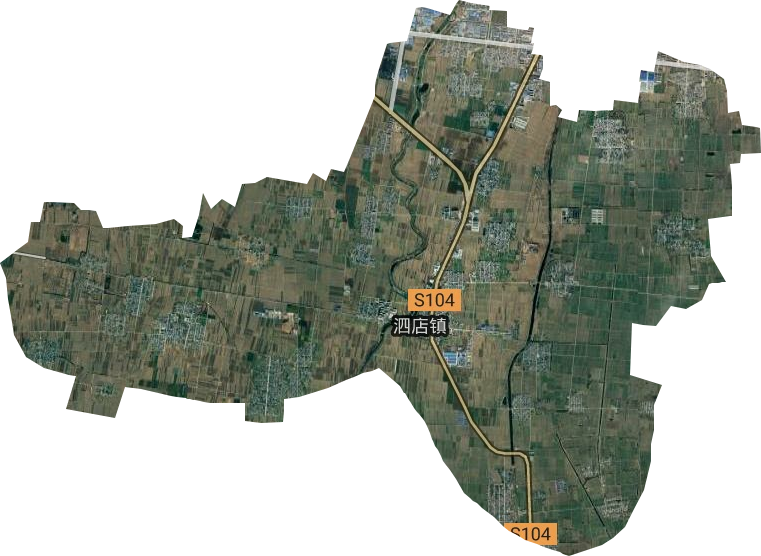 泗店鎮(zhèn)衛(wèi)星圖