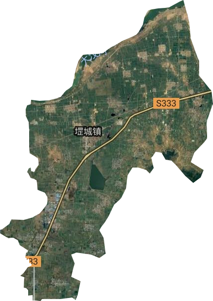 堽城鎮(zhèn)衛(wèi)星圖