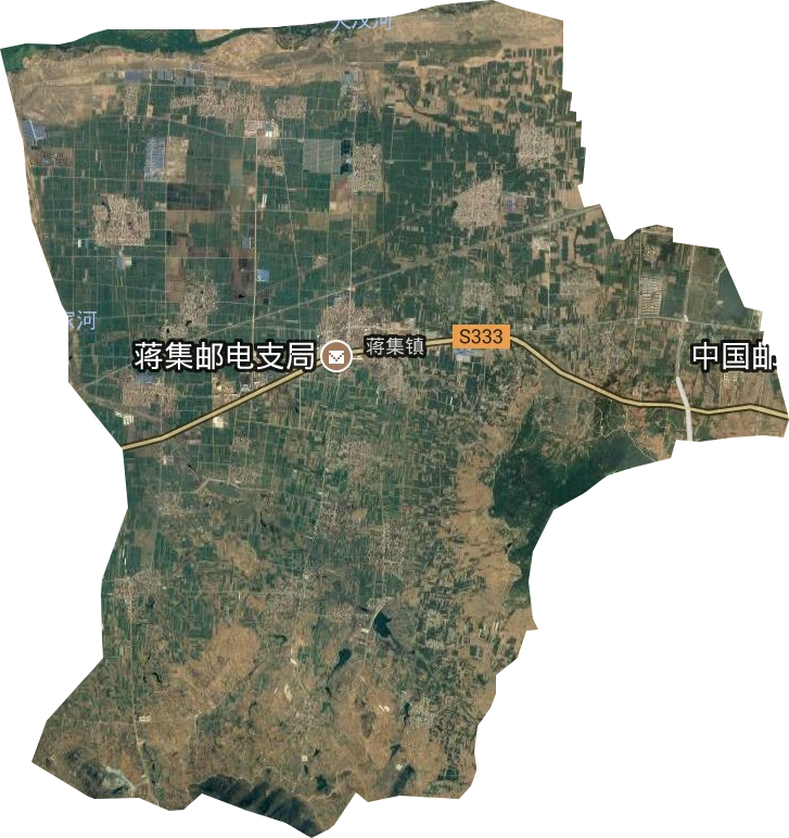 蔣集鎮衛星圖