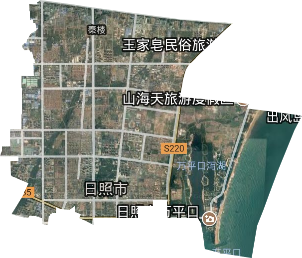 秦樓街道衛星圖