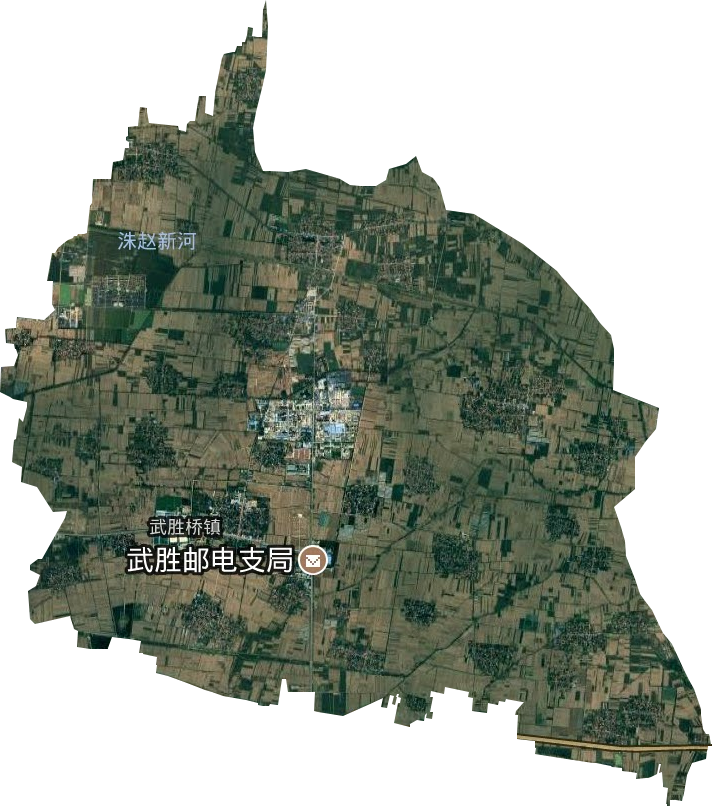 武勝橋鎮衛星圖
