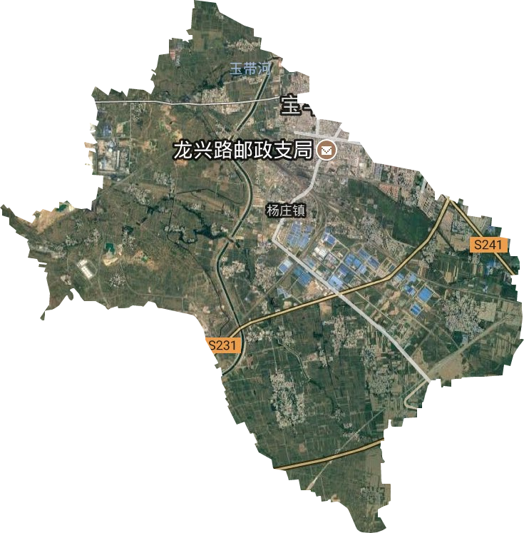楊莊鎮(zhèn)衛(wèi)星圖