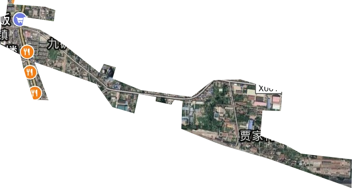 新華街街道衛星圖