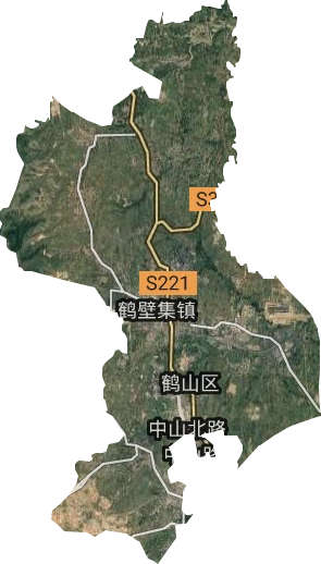 鶴壁集鎮(zhèn)衛(wèi)星圖