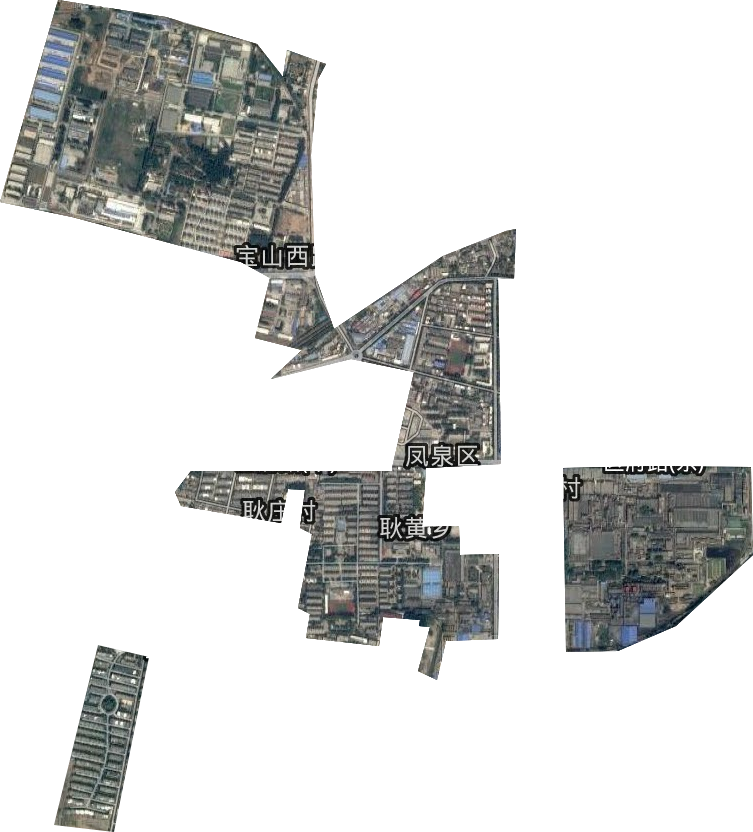 寶西街道衛(wèi)星圖