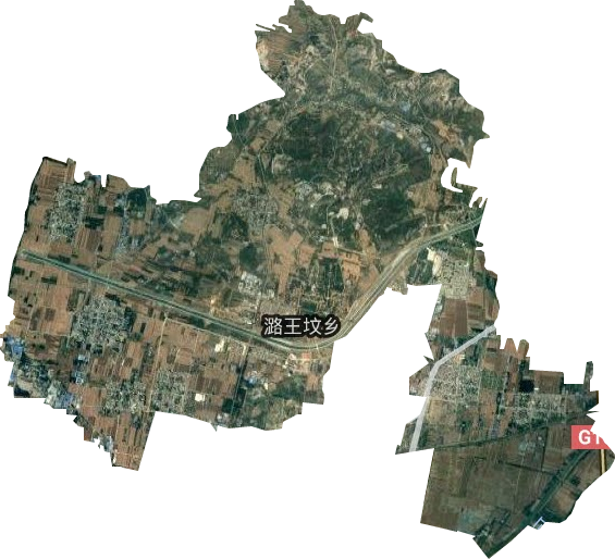 潞王墳鄉衛星圖