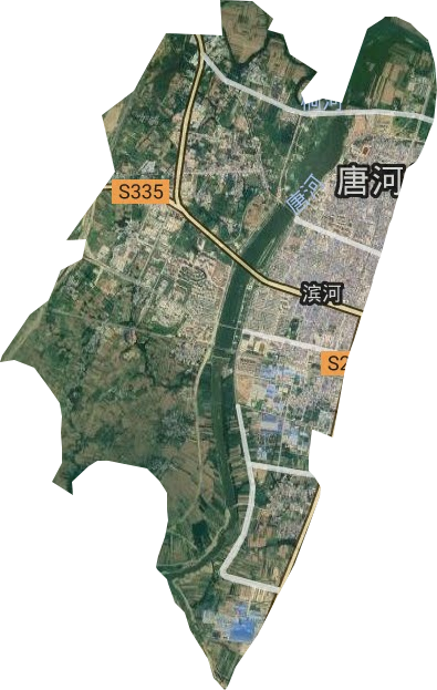 濱河街道衛星圖