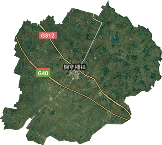 桐寨鋪鎮衛星圖