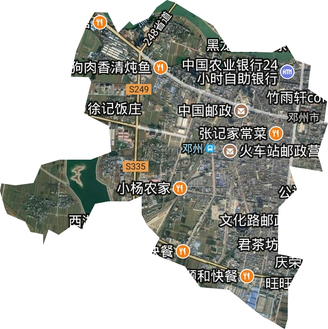 古城街道衛星圖