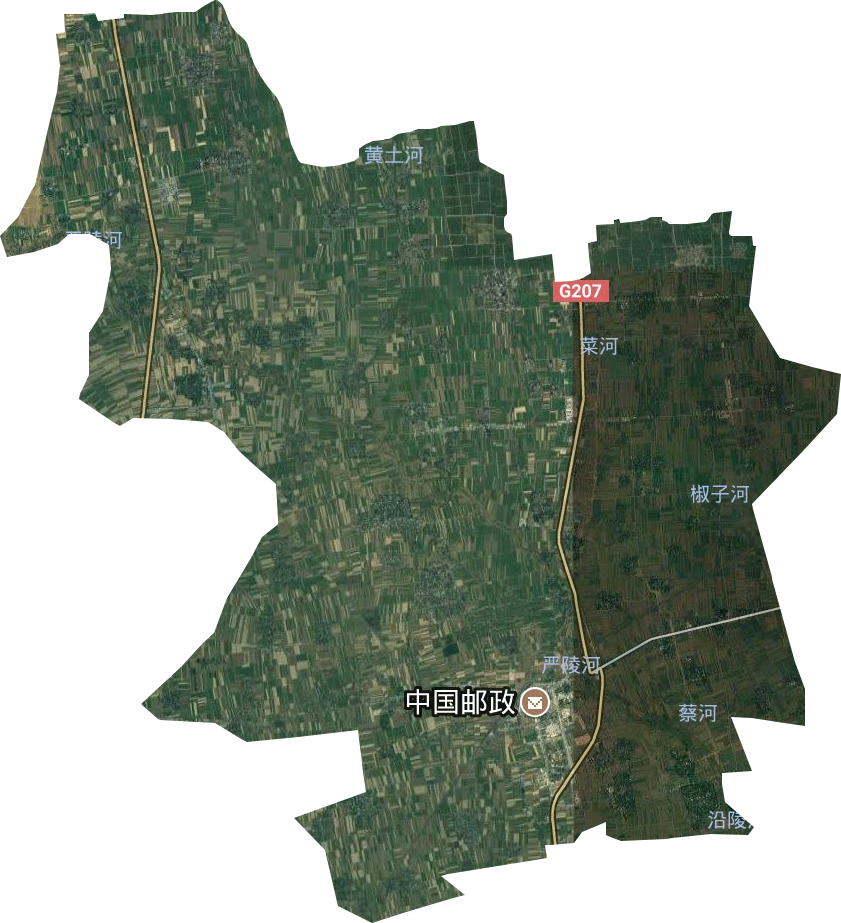夏集鄉(xiāng)衛(wèi)星圖