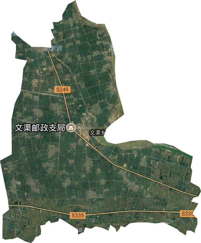 文渠鄉(xiāng)衛(wèi)星圖