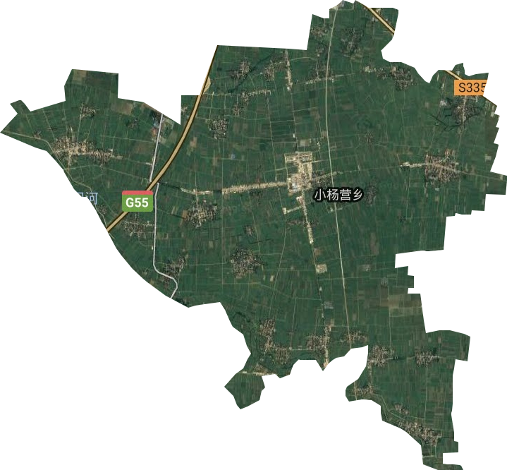 小楊營鄉衛星圖