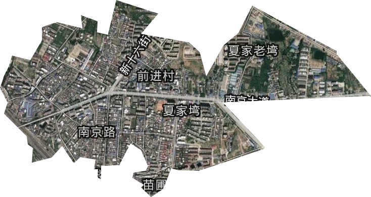 南京路辦事處衛星圖
