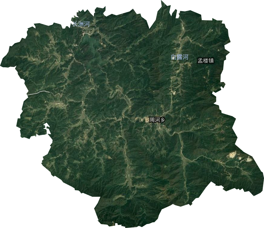 周河鄉(xiāng)衛(wèi)星圖