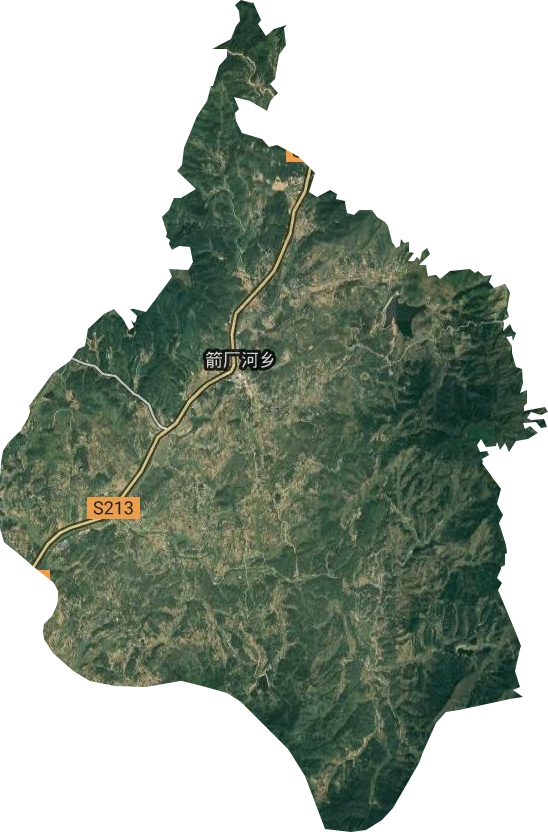 箭廠河鄉衛星圖