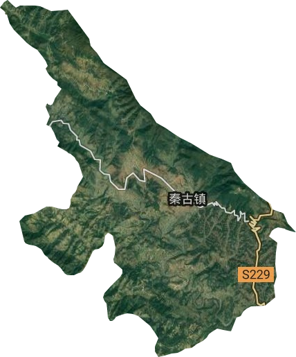 秦古鎮(zhèn)衛(wèi)星圖