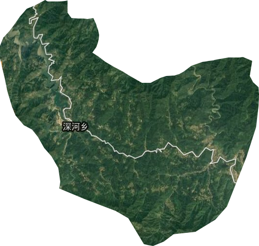 深河鄉衛星圖