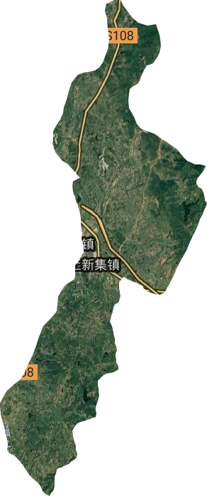 上新集鎮衛星圖