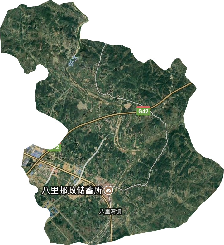 八里鎮衛星圖
