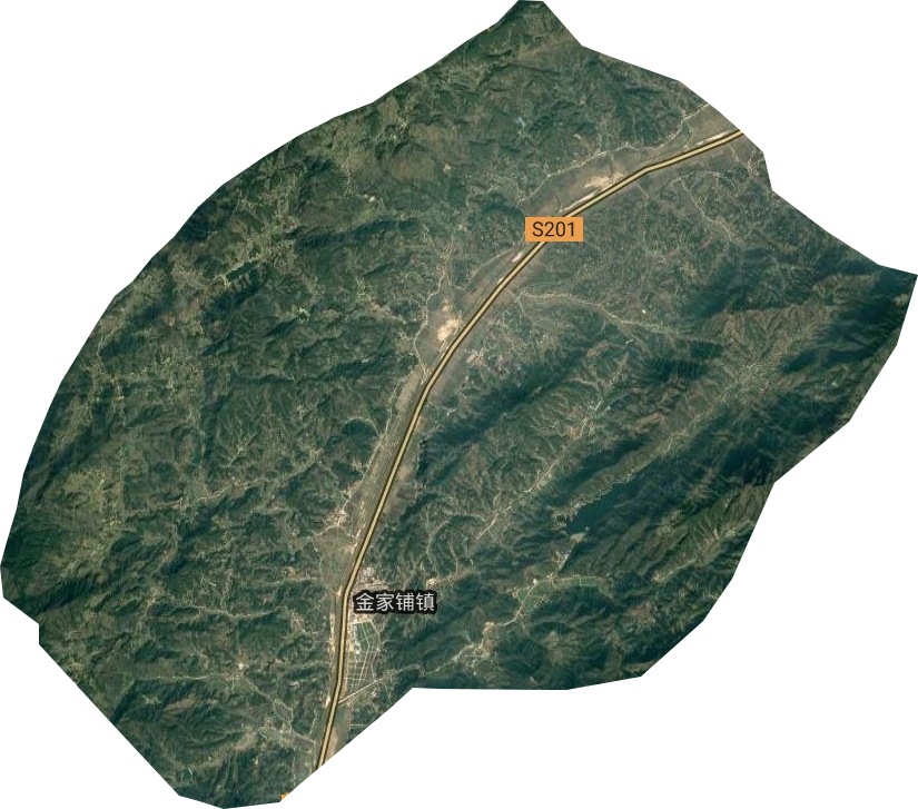 金家鋪鎮衛星圖