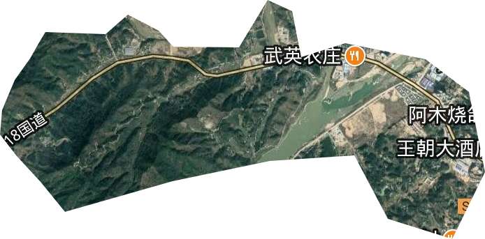 英山縣經濟開發區衛星圖