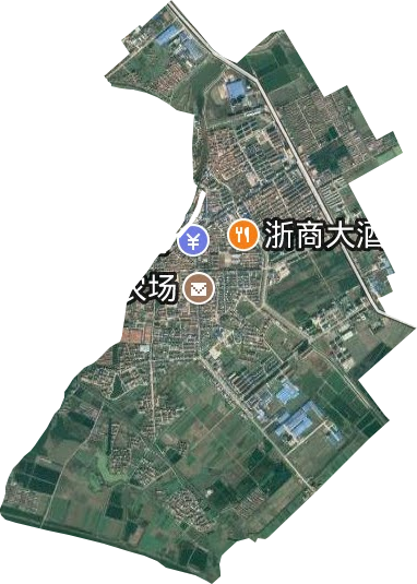 嚴家閘辦事處衛星圖