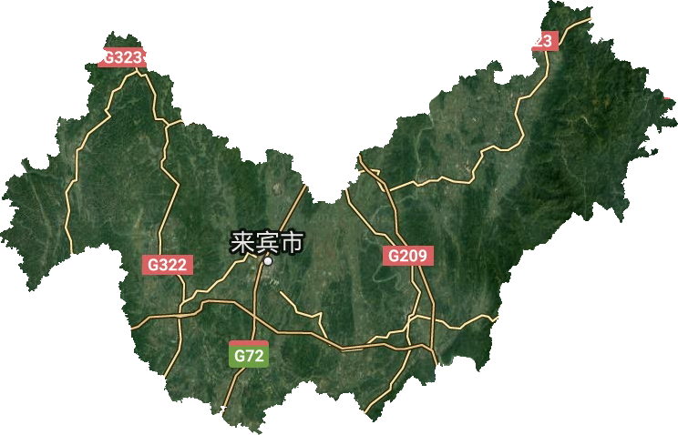 來賓市衛星圖