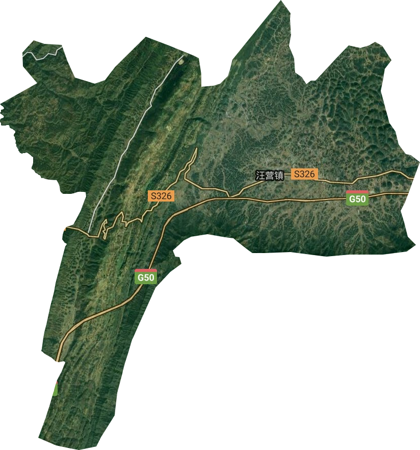 汪營鎮衛星圖