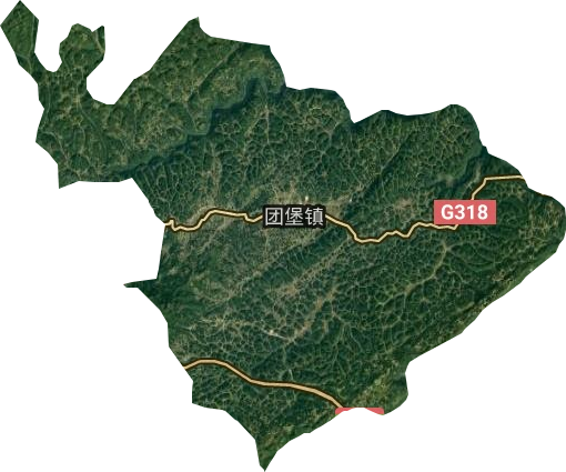 團(tuán)堡鎮(zhèn)衛(wèi)星圖