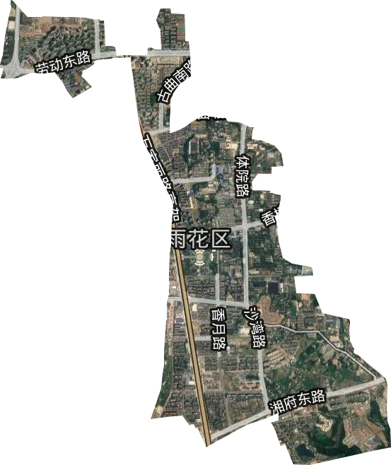 圭塘街道衛星圖