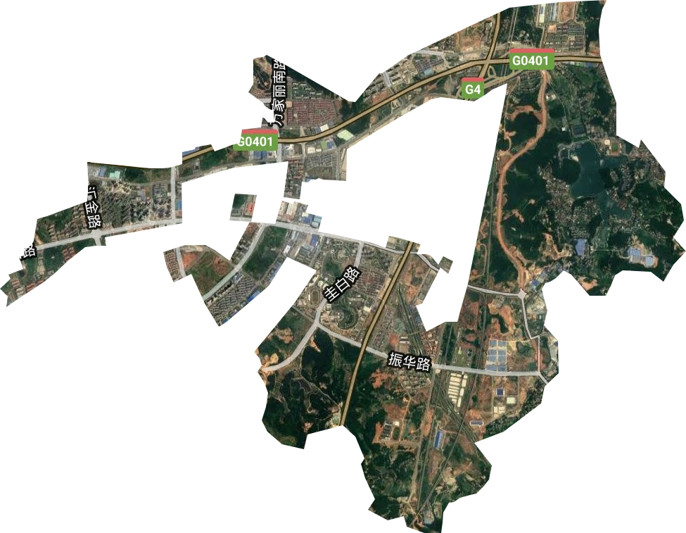 同升街道衛星圖