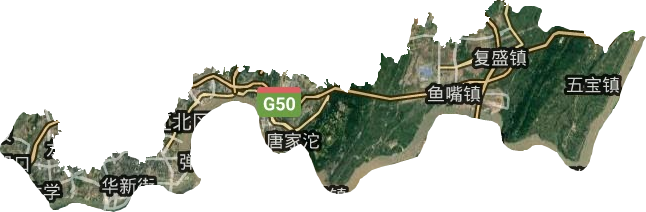 江北區衛星圖