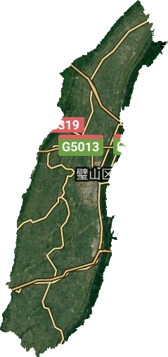 璧山區(qū)衛(wèi)星圖