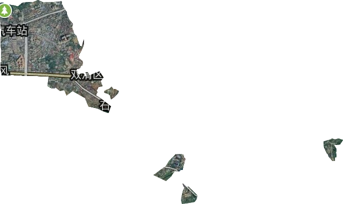 汽車站街道衛(wèi)星圖