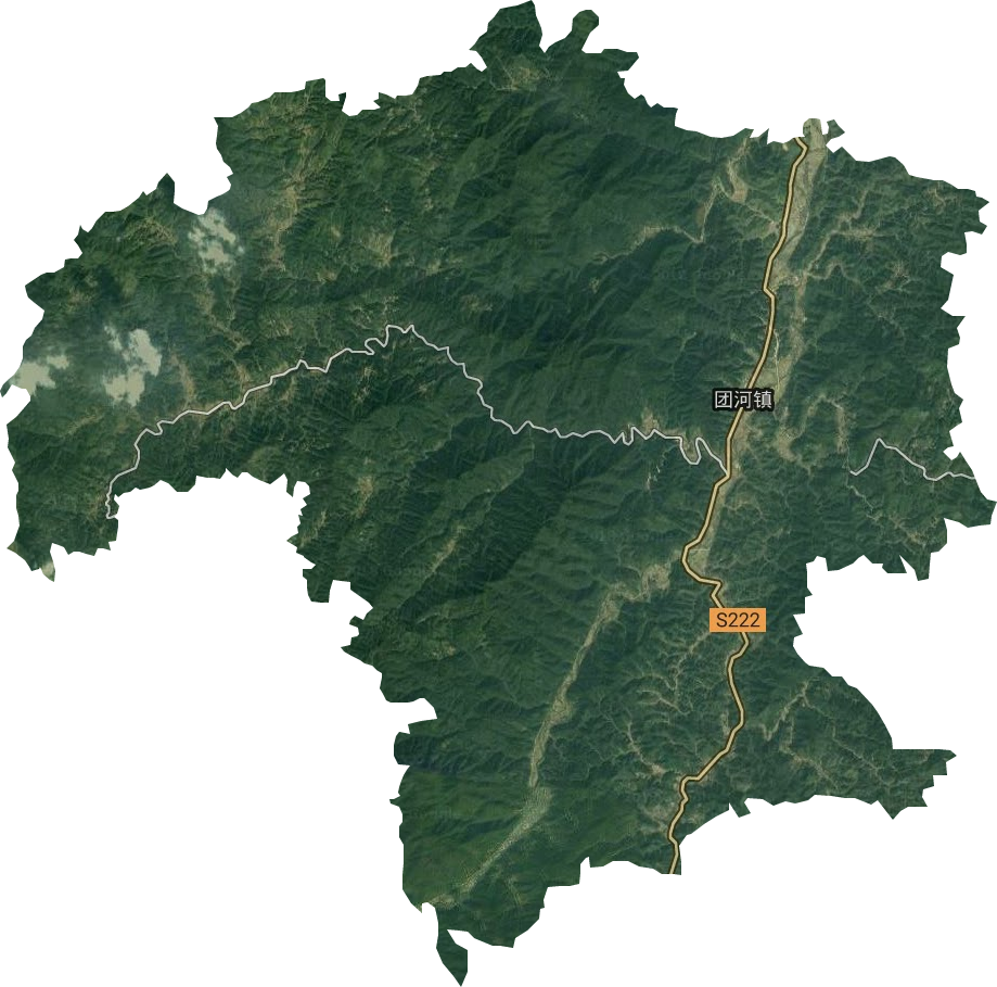 團河鎮(zhèn)衛(wèi)星圖