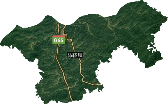 馬鞍鎮(zhèn)衛(wèi)星圖