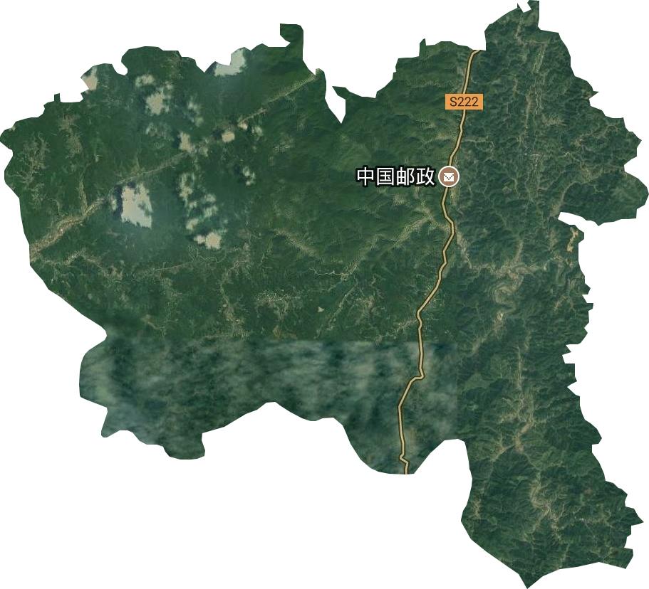 沙溪鄉衛星圖