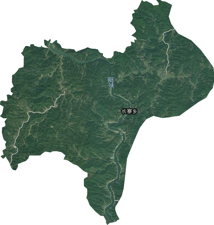 長寨鄉衛星圖