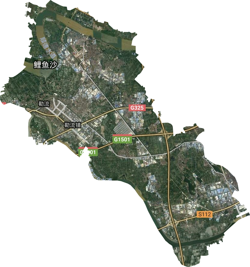 勒流街道衛星圖