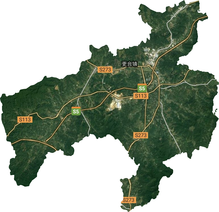 更合鎮衛星圖