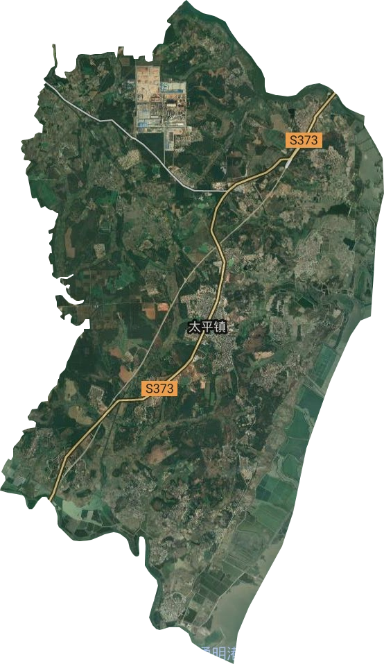 太平鎮衛星圖