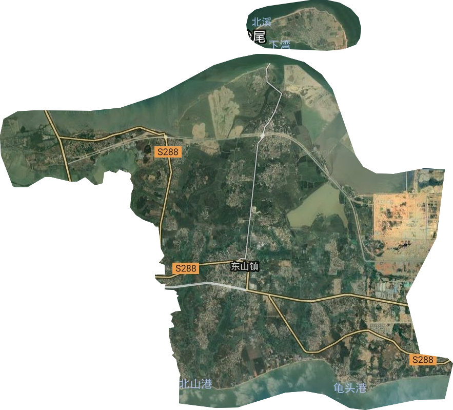 東山鎮(zhèn)衛(wèi)星圖