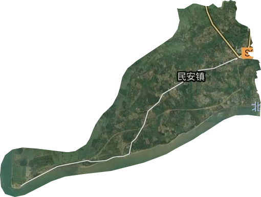 民安鎮衛星圖