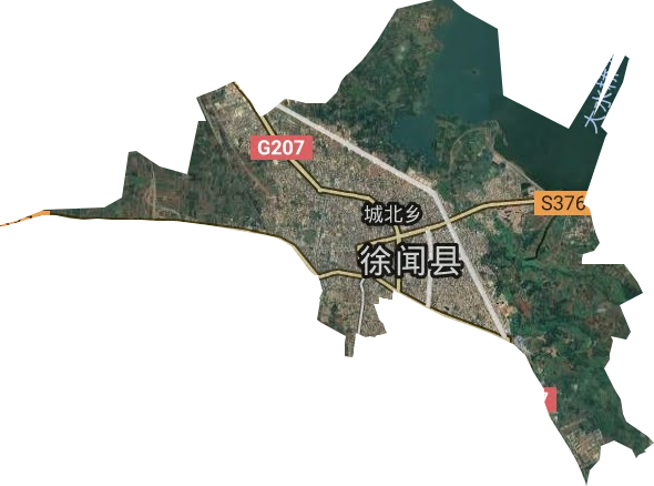 徐城街道衛(wèi)星圖