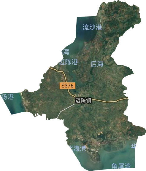 邁陳鎮衛星圖
